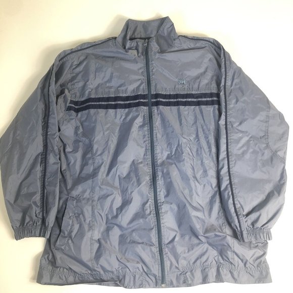 Wilson Other - Wilson Mens Blue Zip Up Windbreaker Jacket Size XL C78